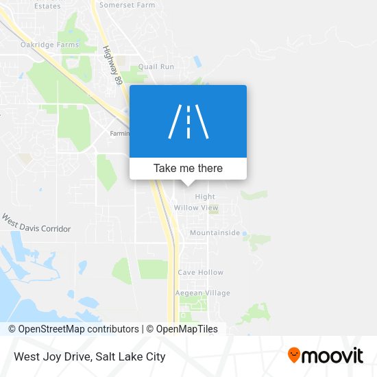 West Joy Drive map