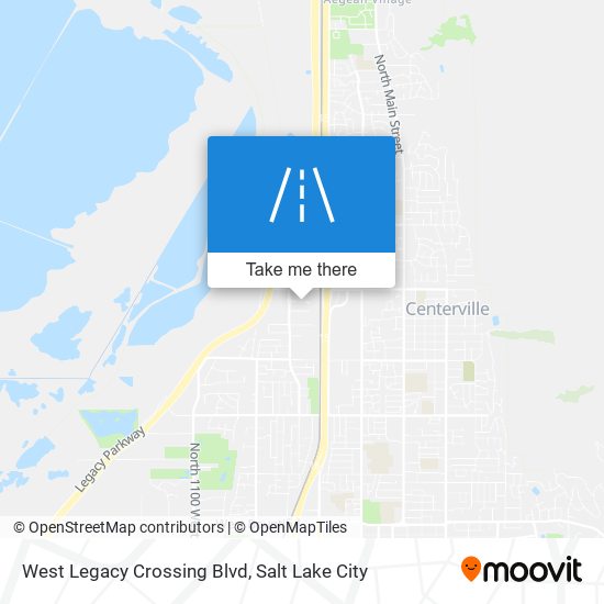 Mapa de West Legacy Crossing Blvd