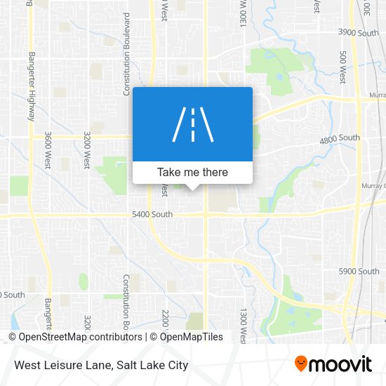 West Leisure Lane map