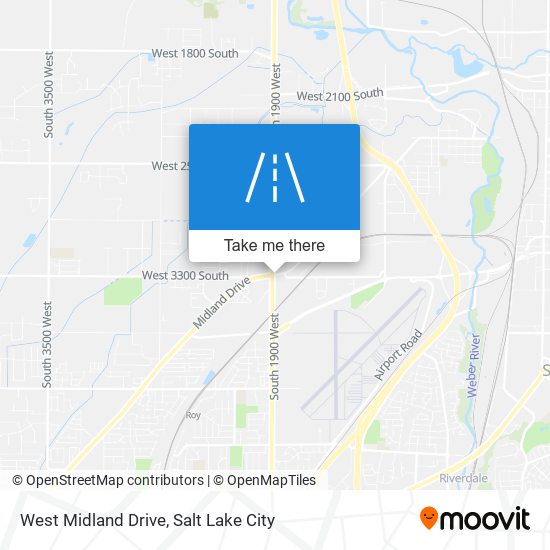 Mapa de West Midland Drive