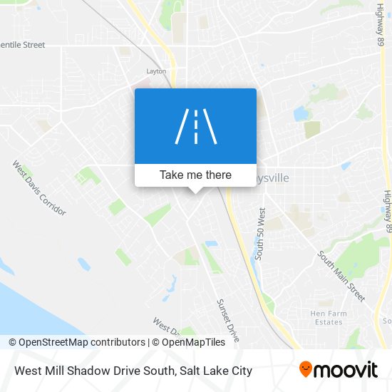 Mapa de West Mill Shadow Drive South