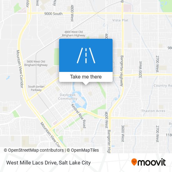 West Mille Lacs Drive map