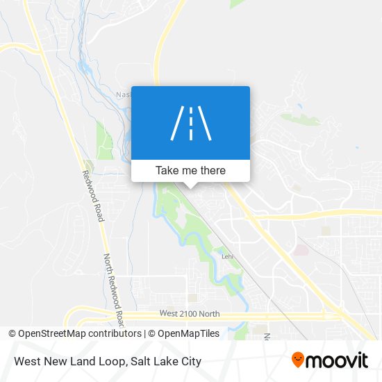 West New Land Loop map