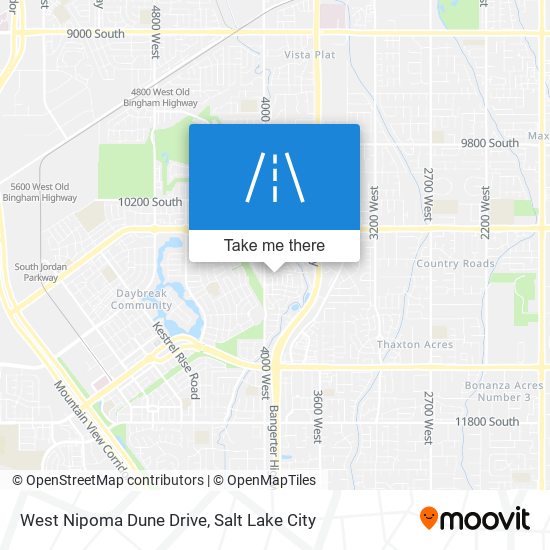 West Nipoma Dune Drive map