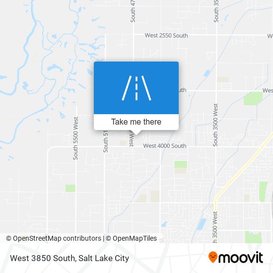 Mapa de West 3850 South