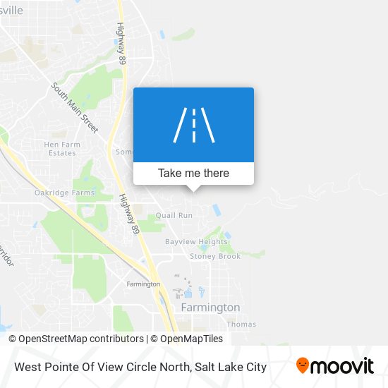 West Pointe Of View Circle North map