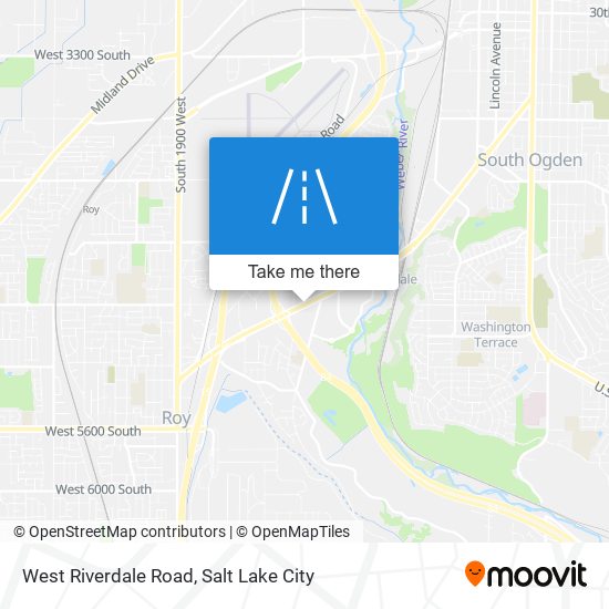West Riverdale Road map