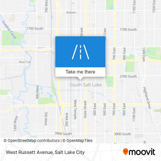 Mapa de West Russett Avenue