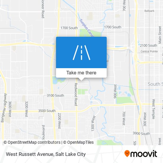 West Russett Avenue map