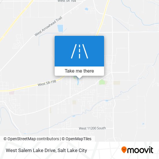 Mapa de West Salem Lake Drive