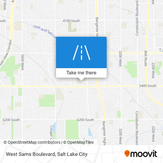 Mapa de West Sams Boulevard