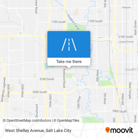 Mapa de West Shelley Avenue