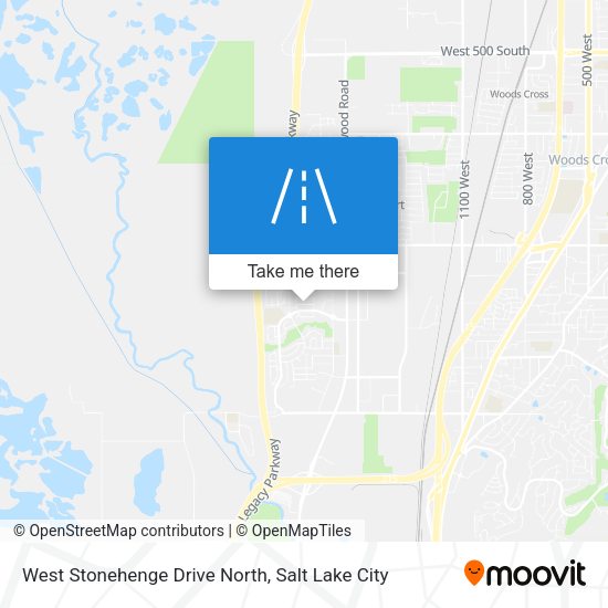 Mapa de West Stonehenge Drive North