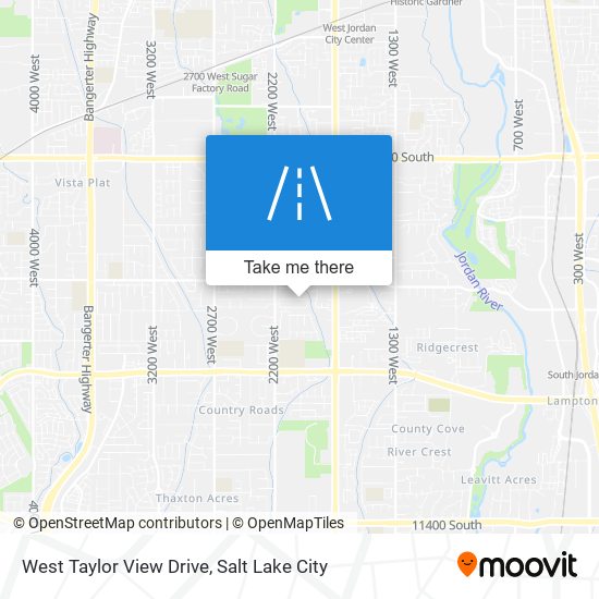 West Taylor View Drive map