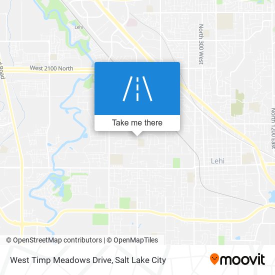 West Timp Meadows Drive map