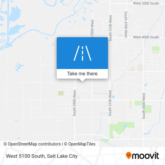 Mapa de West 5100 South