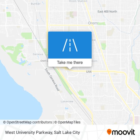 Mapa de West University Parkway