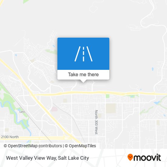 Mapa de West Valley View Way