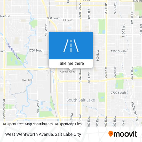 West Wentworth Avenue map