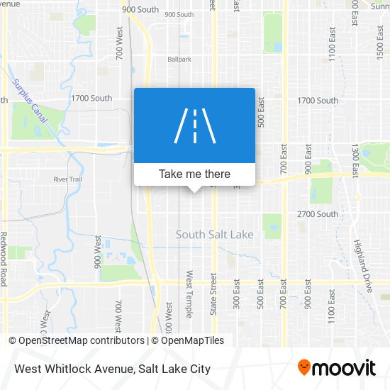 Mapa de West Whitlock Avenue