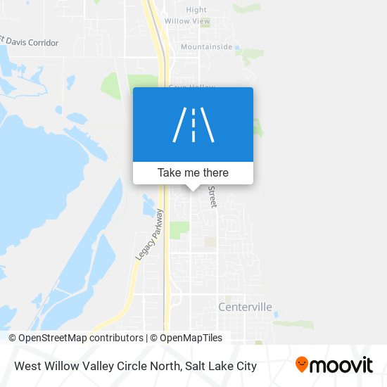 West Willow Valley Circle North map