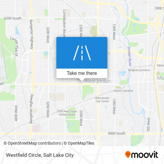 Mapa de Westfield Circle