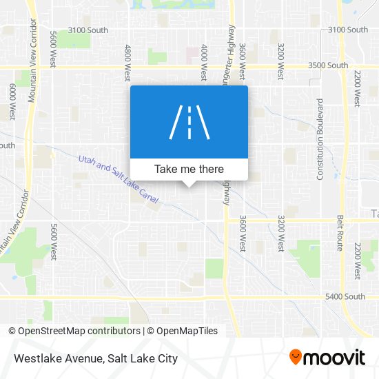 Mapa de Westlake Avenue