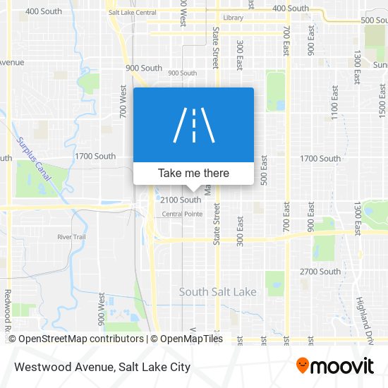 Mapa de Westwood Avenue