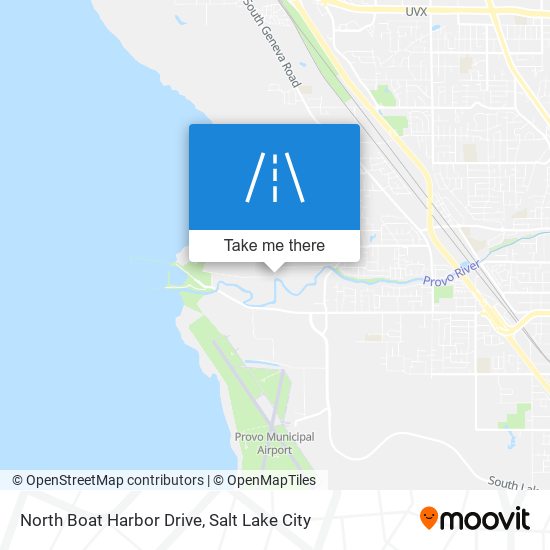Mapa de North Boat Harbor Drive