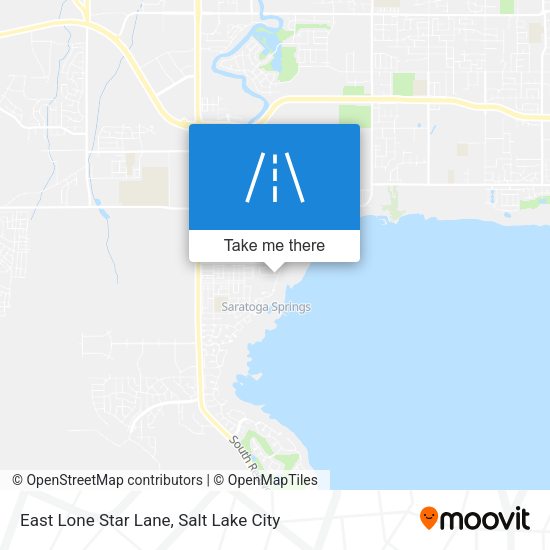 Mapa de East Lone Star Lane