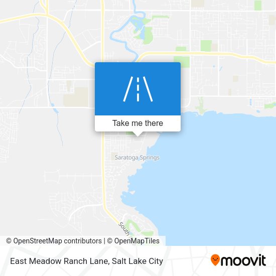 Mapa de East Meadow Ranch Lane