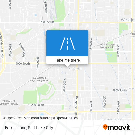 Mapa de Farrell Lane