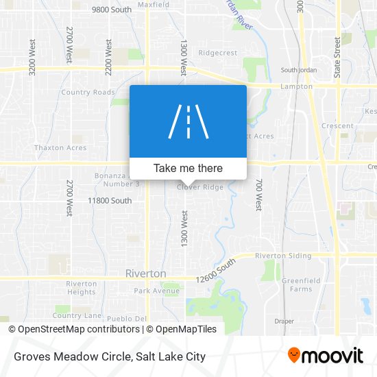 Mapa de Groves Meadow Circle