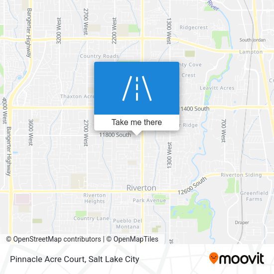 Mapa de Pinnacle Acre Court