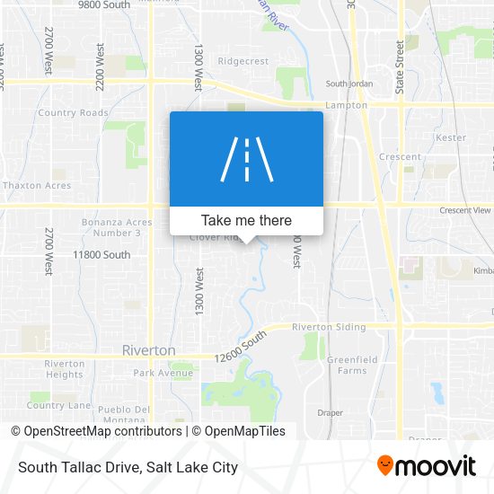 South Tallac Drive map