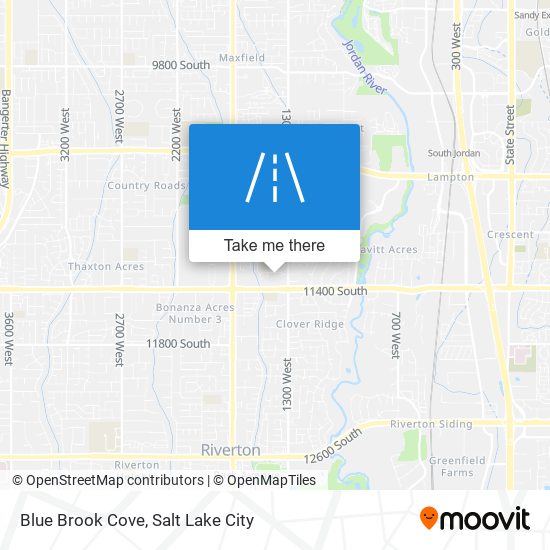 Blue Brook Cove map