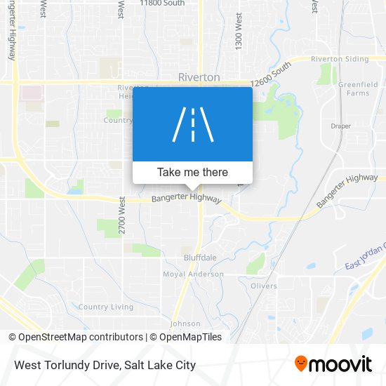 West Torlundy Drive map