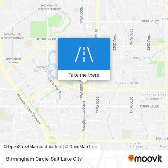 Birmingham Circle map