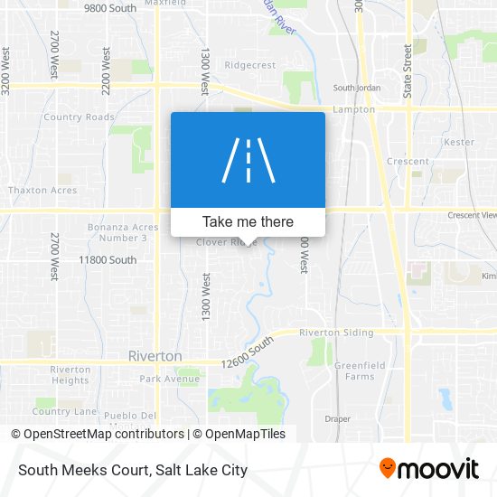 Mapa de South Meeks Court