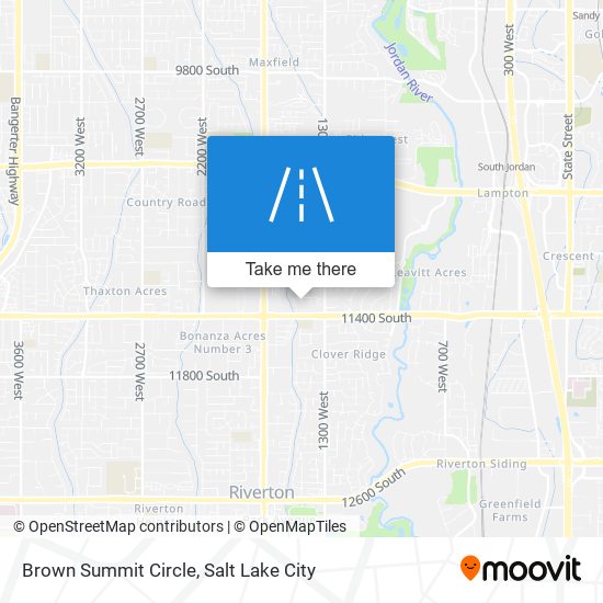 Mapa de Brown Summit Circle