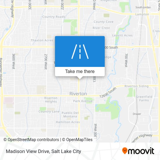 Madison View Drive map