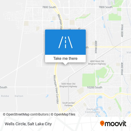 Wells Circle map