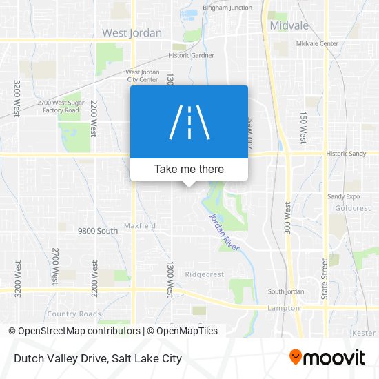 Dutch Valley Drive map