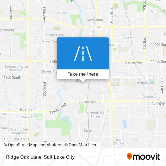 Mapa de Ridge Oak Lane