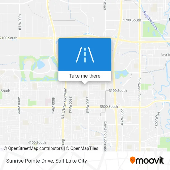 Sunrise Pointe Drive map
