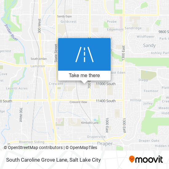 Mapa de South Caroline Grove Lane