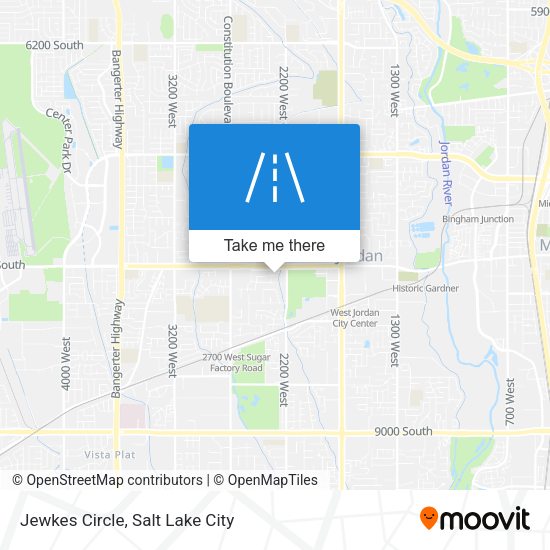 Mapa de Jewkes Circle