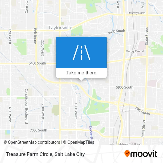 Treasure Farm Circle map