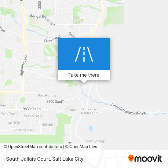 South Jallais Court map