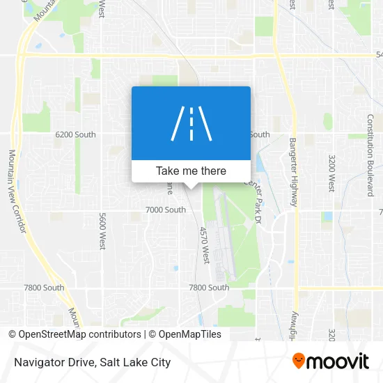 Navigator Drive map